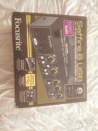 saffire 6 usb scheda audio 