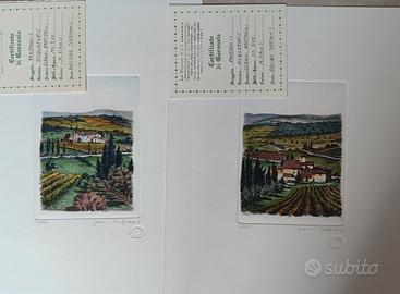 Acquaforte Gianni Raffaelli