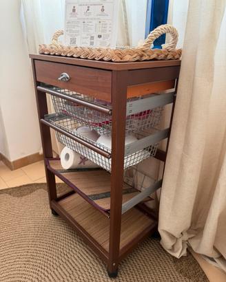 FOPPAPEDRETTI - carrello da cucina in legno