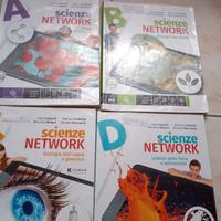 Libro scuole medie Scienze NETWORK A+B+C+D