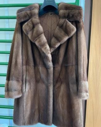 Giaccone in pelliccia visone