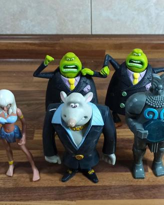 Lotto Action Figure Atlantis e Giu per il Tubo
