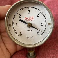Coca  Cola manometro industriale anni 60