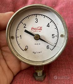 Coca  Cola manometro industriale anni 60