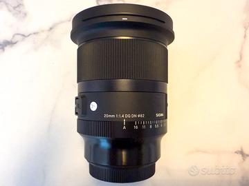 Sigma art 20 f1,4 L-mount