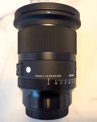 Sigma art 20 f1,4 L-mount