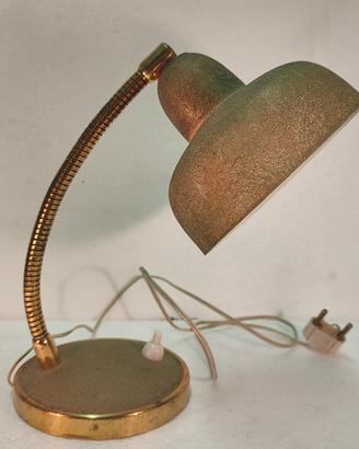 Lampada tavolo collo d'oca vintage 