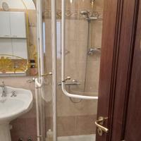 Box doccia in cristallo trasparente 80x80 semicir