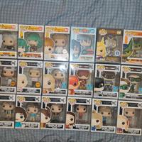 Funko pop big bang theory One punch Friends naruto