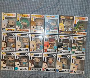 Funko pop big bang theory One punch Friends naruto