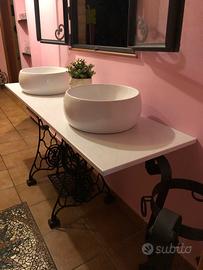 Mobile bagno doppio lavello