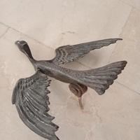 Emblema aquila ferro 1930 militaria fascismo cm20