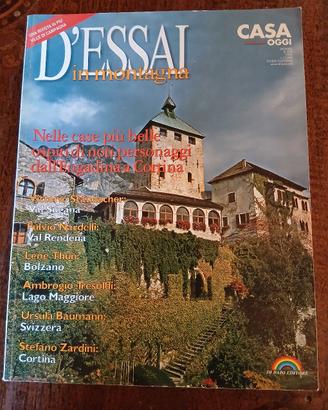 rivista casa d'essai in montagna 1998
