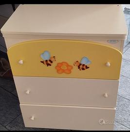 Fasciatoio con vaschetta azur loppiano