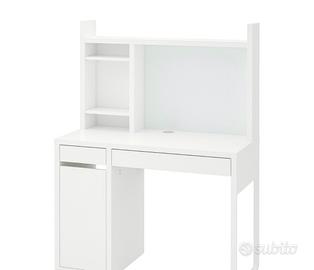 Scrivania bianca ikea Micke bambino come nuova