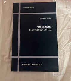 libro “introduzione all’analisi del diritto”