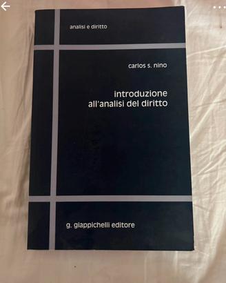 libro “introduzione all’analisi del diritto”