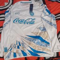 Maglia Napoli pregara maniche lunghe