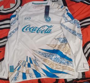 Maglia Napoli pregara maniche lunghe