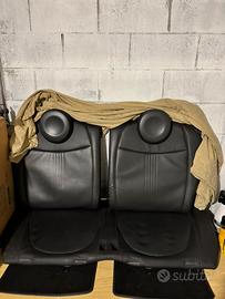 Sedili posterio 595 abarth in pelle