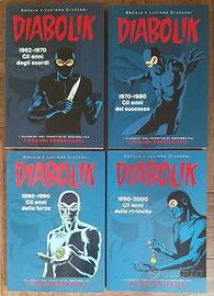 Diabolik I classici del fumetto di Repubblica 1-4