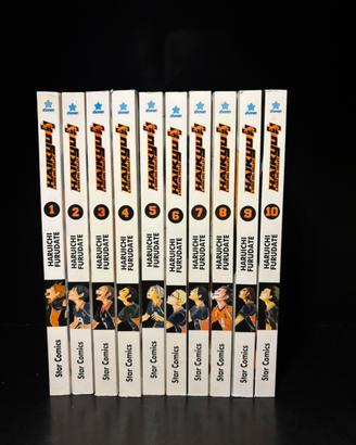 Manga Haikyuu 1-10📚💞