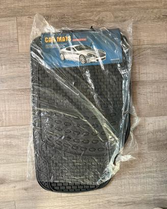 Tappetini Auto Universali in Gomma Nera - Nuovi