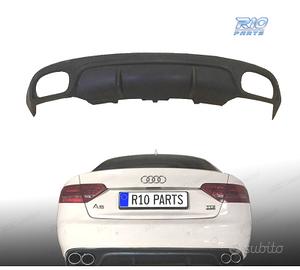 DIFFUSORE AUDI A5 COUPE CABRIO 07-11 LOOK DTM RS