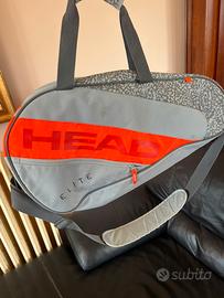 Borsone Tennis HEAD Elite Grigio/Arancione