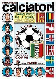 Evado mancoliste album calciatori panini 1971/72