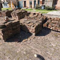 Tavelle rettangolari vecchie fatte a mano