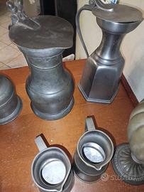 brocche peltro anni 50/60