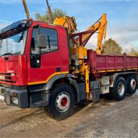 IVECO 190E30k EUROTECH RIBALTABILE + GRU COPMA