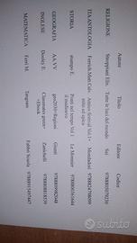 libri scuola media e superiori 