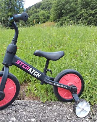 Bicicletta evolutiva multifunzione per bambini