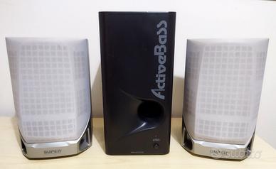 Sistema di diffusori con subwoofer attivo