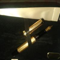 stilografica in oro massiccio da  collezione 