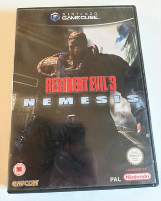 Resident Evil 3 Nemesis NintendoGameCube Completo