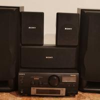 Amplificatore Sony EX70AV + 6 casse acustiche