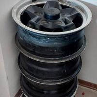 5 CERCHI ALFAROMEO 13 + 4 CERCHI PORSCHE ATS 15