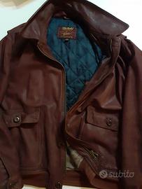 Giubbotto Giacca Peter Hadley tg. 52 vera pelle