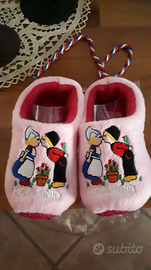 Zoccoletti olandesi di peluce per bimba