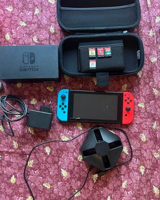  switch 1 con 4 giochi 
