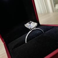 Anello Oro Bianco 14K Diamante 3.01 ct IGI VS1 E L