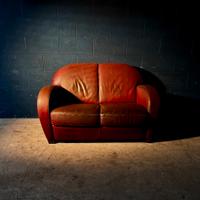Divano club Chester Chesterfield in cuoio inglese 