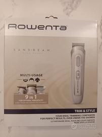 Rasoio regolabarba e tagliacapelli Rowenta 