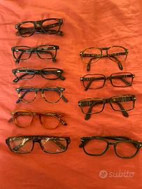 Varie montature Occhiali usate Abbigliamento e Accessori In
