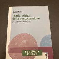 Teoria critica della partecipazione. Moini G.