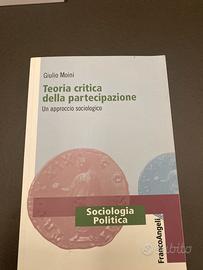 Teoria critica della partecipazione. Moini G.