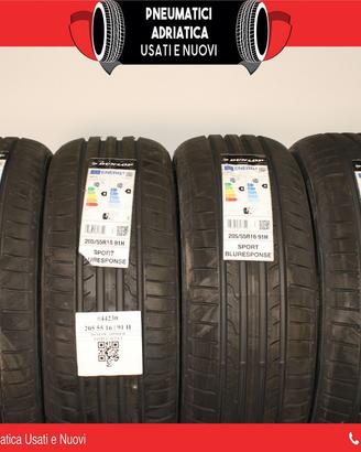 4 Gomme NUOVE 205 55 R 16 Dunlop SPED GRATIS